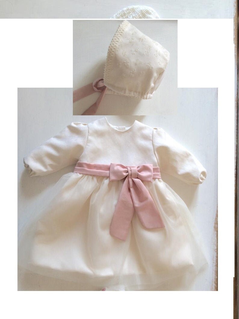 winter christening dress