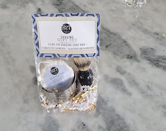 Shaving set - with brush, bowl and soap