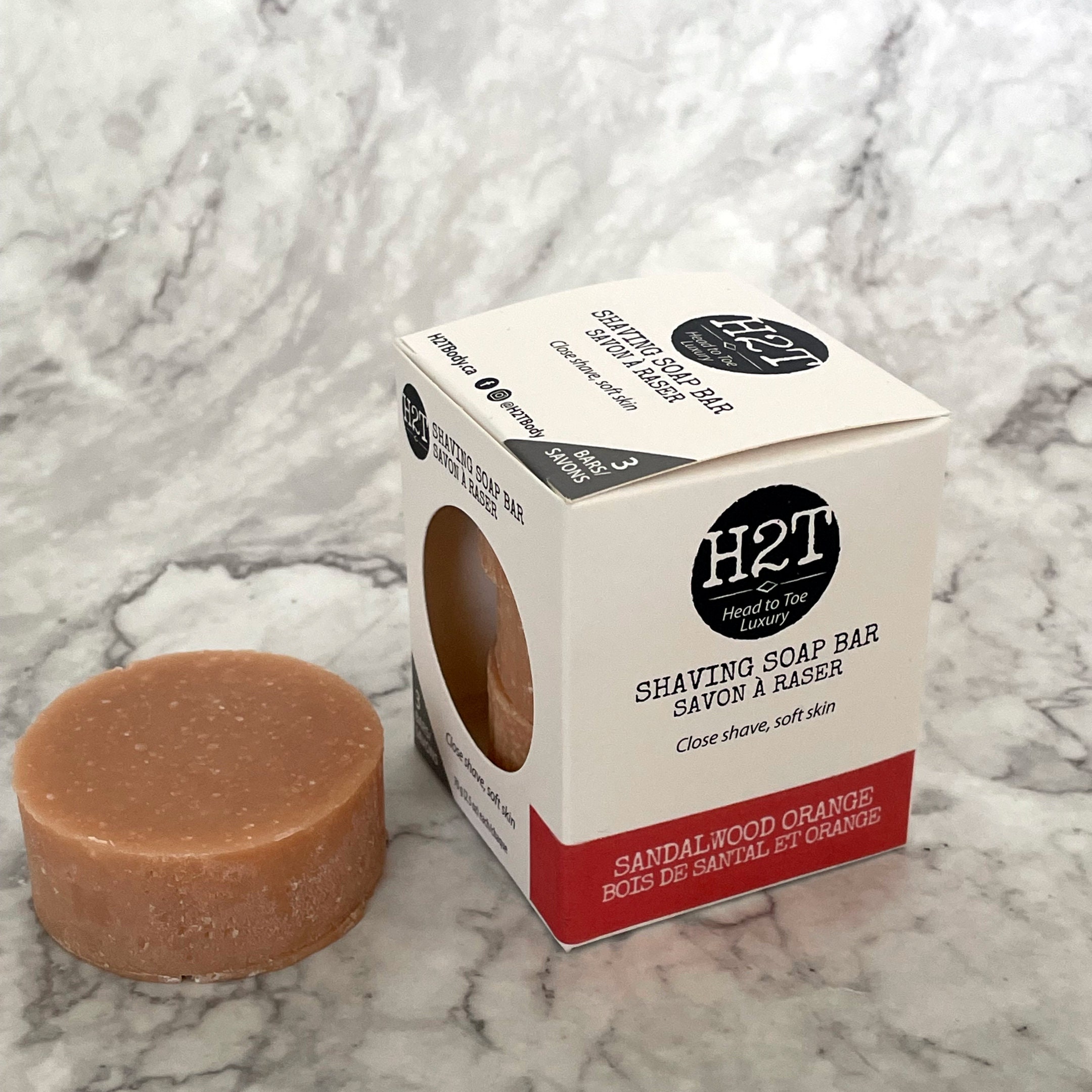 Just Bare (non-scented) Shaving Bar - H2TBody