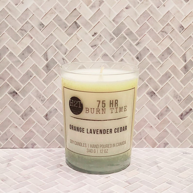 35 Hour Burn & 75 Hour Burn Soy Candles Hand Poured in Canada Etsy Canada