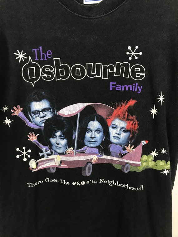 【00's VINTAGE】Osbournes Family T-SHIRT Vintage The Osbournes Family Shirt - TokoPyramid