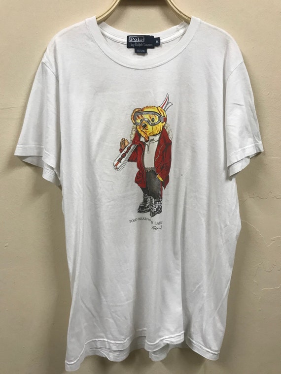 Polo Bear Ralp Lauren Shirt Medium Size