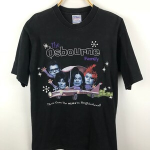 Die osbourne Familie dort geht die Fuckin Nachbarschaft Shirt mittlerer Größe made In Usa