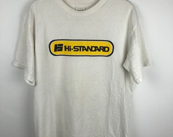 Hi-STANDARD making the road 1999 Tシャツ Vintage 90s Hi Standard Making the Road Tour 1999 Fat Wreck
