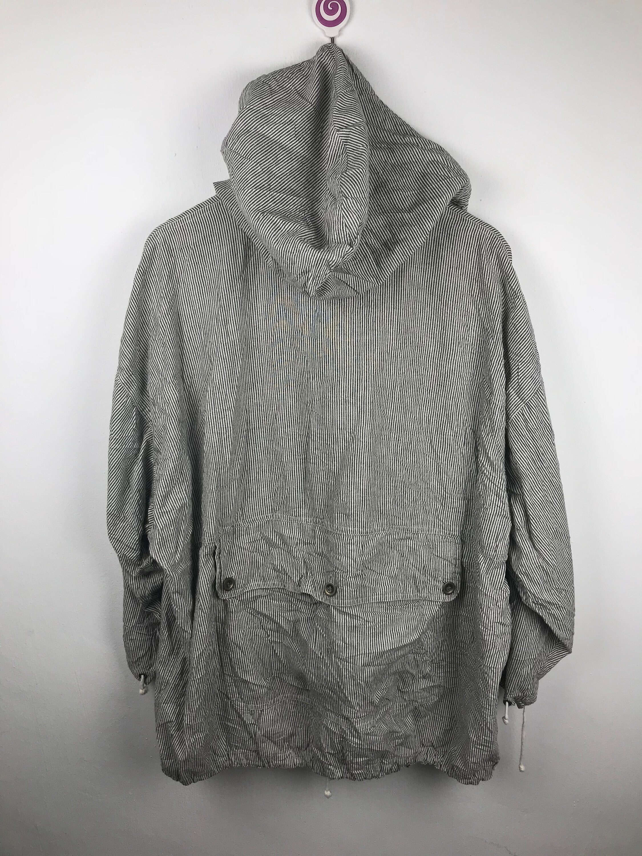 RARE Issey Miyake Japanese Designer Hoodie Half Zipper Size RARE Issey Miyake Japanese Designer Hoodie Half Zipper Size