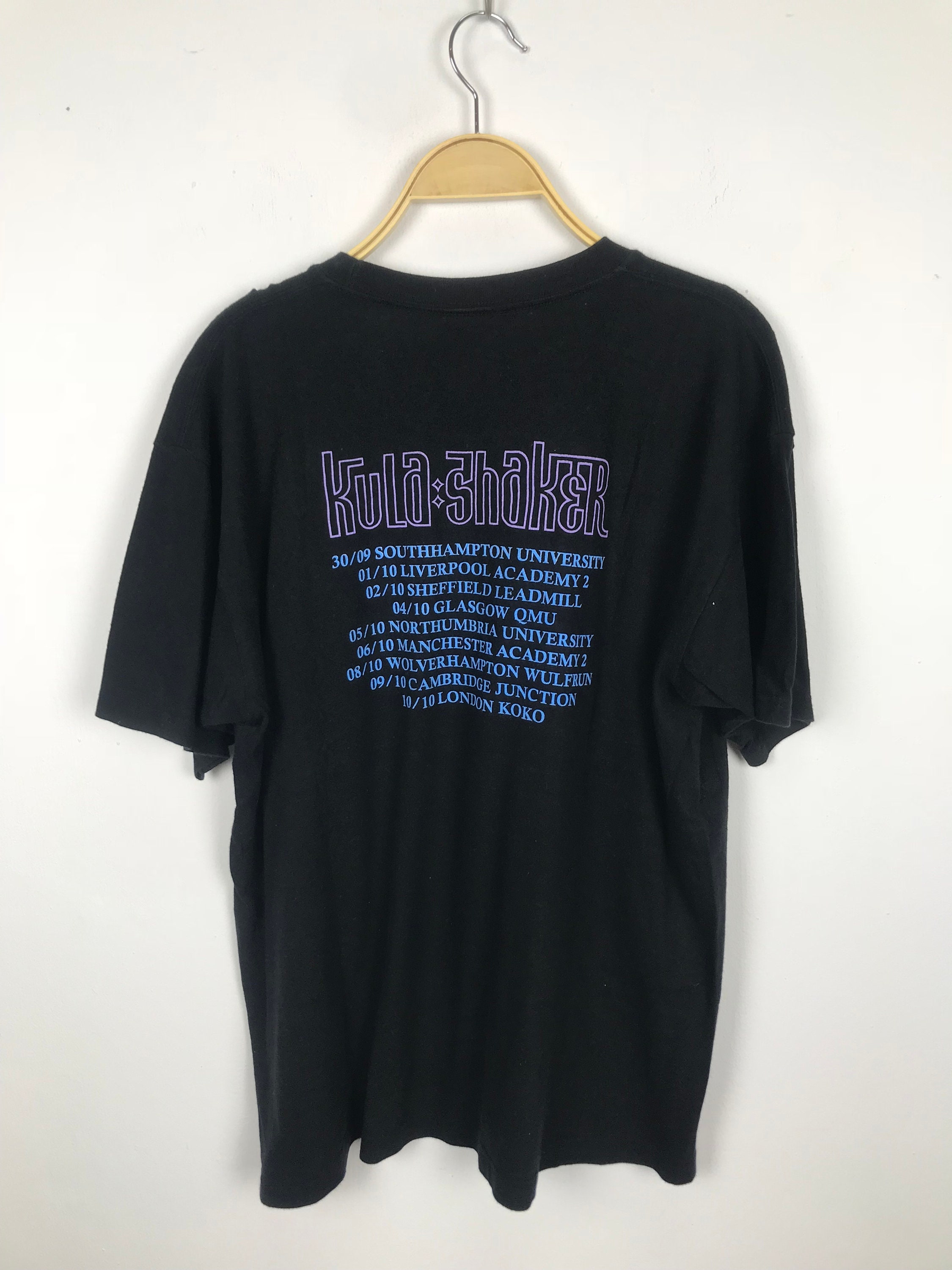 Kula Shaker 1999年ツアーTシャツ Lサイズ Kula Shaker 1999年ツアーTシャツ Lサイズ① Kula Shaker