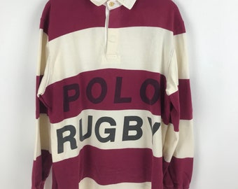 Polo Rugby By Ralph Lauren//Polo Stadium//Polo Bear//Polo Sport//Polo Ski Medium Size Polo longSleeve Shirt