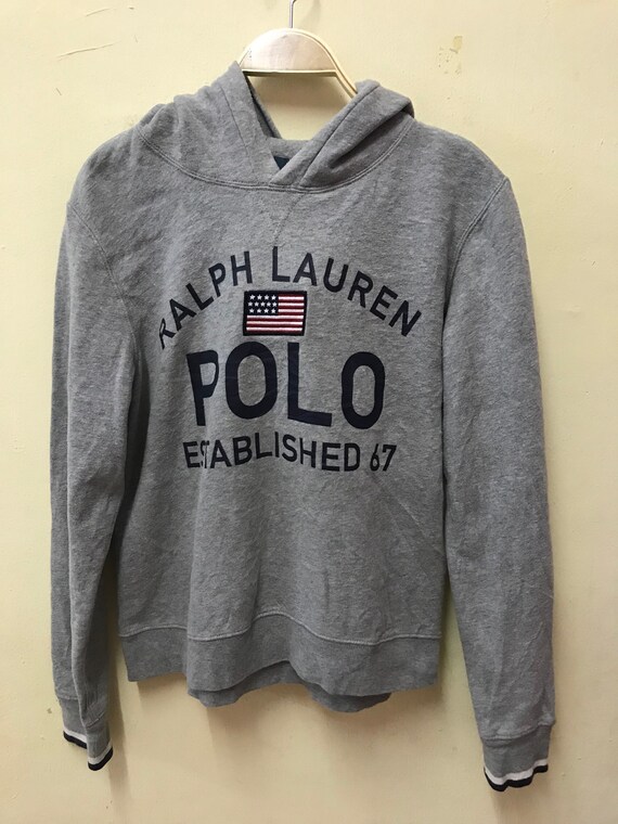 polo spellout hoodie