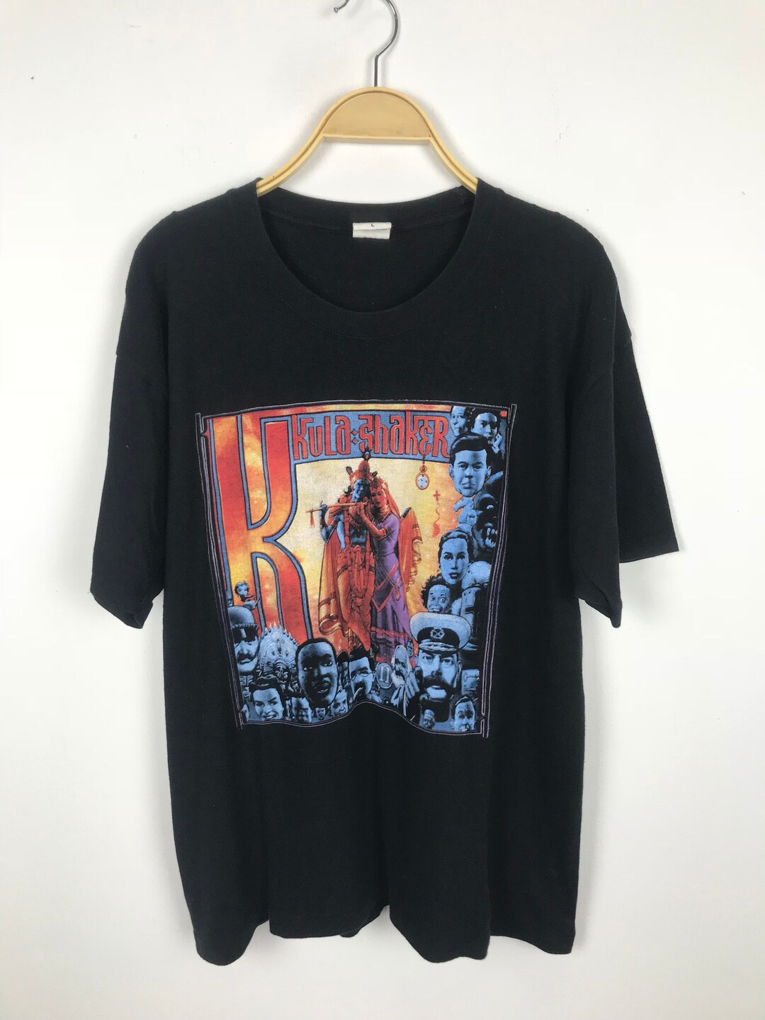 Kula Shaker 1999年ツアーTシャツ Lサイズ Kula Shaker 1999年ツアーTシャツ Lサイズ① Kula Shaker