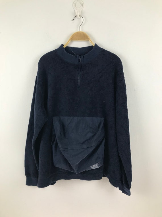 Hai Sporting Gear Issey Miyake Half Zipper Jacket Made in