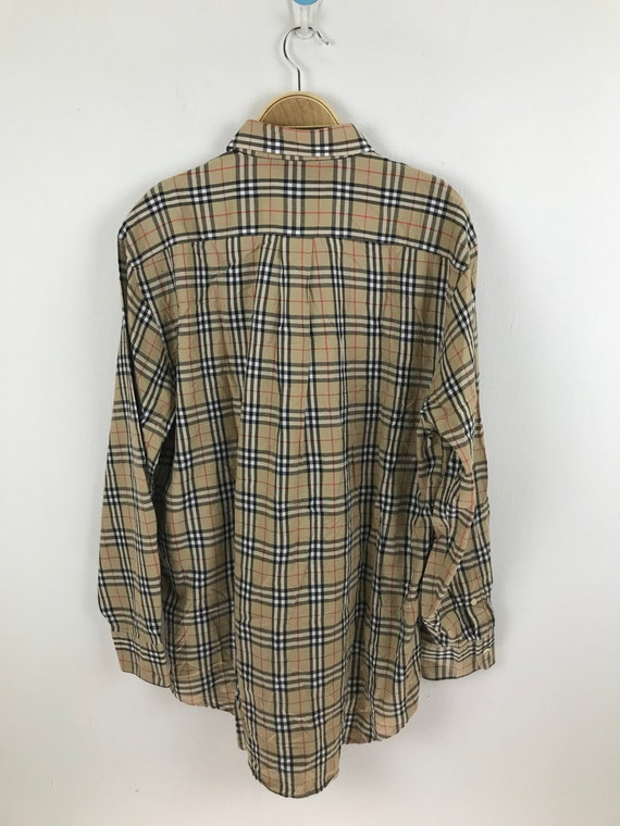 Burberrys Of London Nova Check Button Ups Shirt Size … Gem