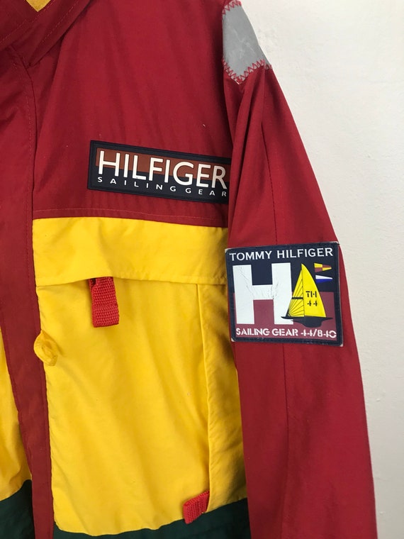 Rare!!Tommy Hilfiger Sailing Gear Hoodie Jaket Colour… Gem