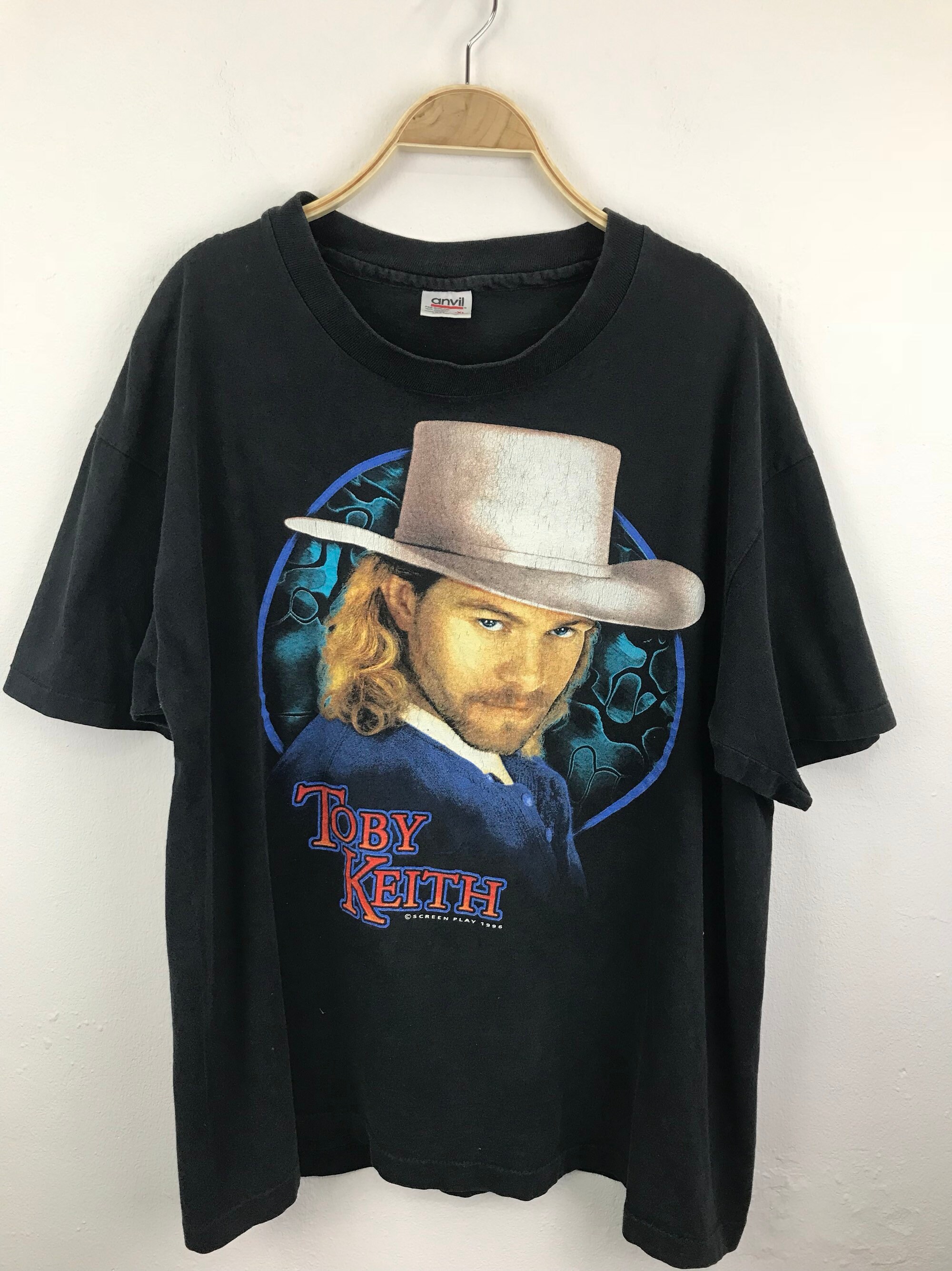 Toby Keith Does That Blue Moon Ever Shine On You XL Size Made In Usa