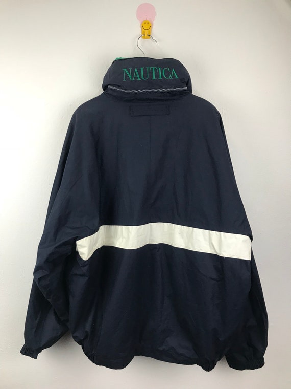 Nautica Sailing Gear Big Logo Riversible Hoodie J… - image 2