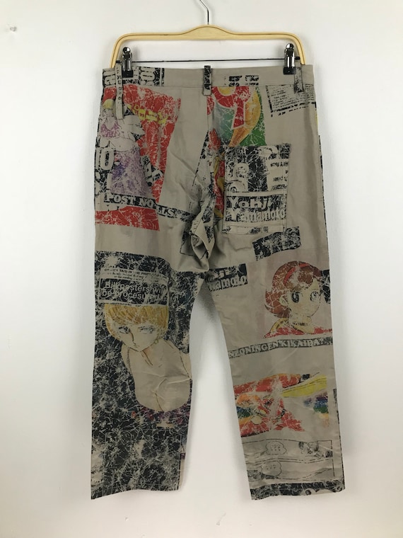 Yohji Yamamoto Japanese Designer Fullprint Pants Size 3 Made Yohji Yamamoto Japanese Designer Fullprint Pants Size 3 Made