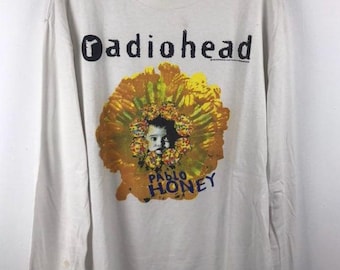 Rare Radiohead Pablo Honey Band Longsleeve Shirt - Etsy