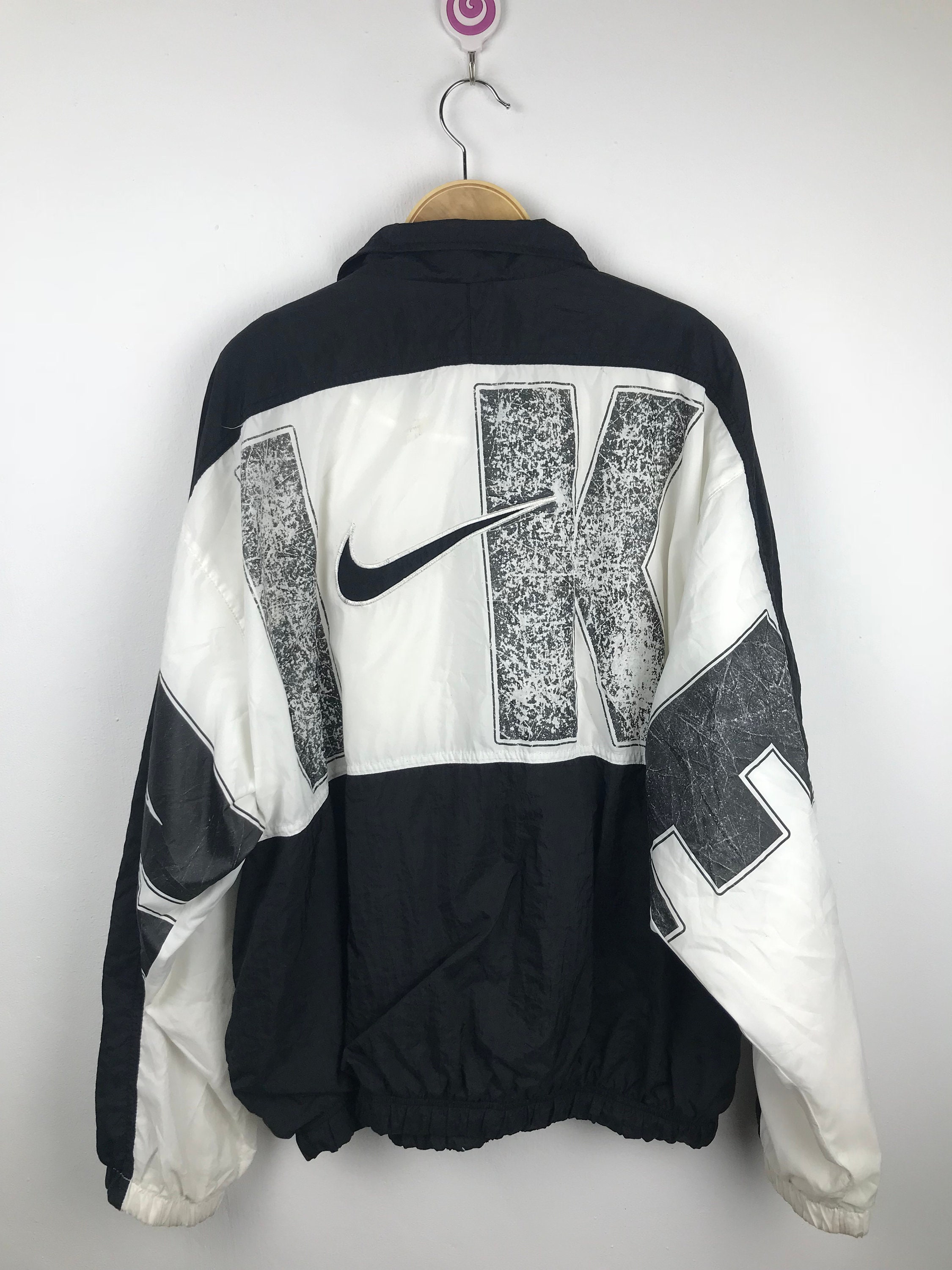 Nike Big Logo Jacket Large Size - Etsy