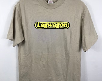 Lagwagon American Punk Rock Band Shirts Made in Usa Small