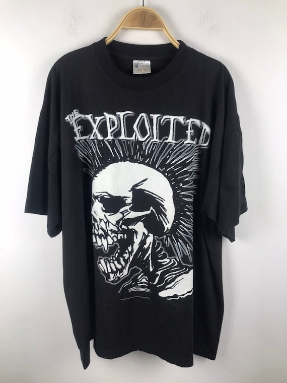 Exploited Total Chaos Punk Band Shirt | Etsy