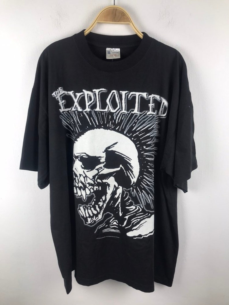 Exploited Total Chaos Punk Band Shirt - Etsy