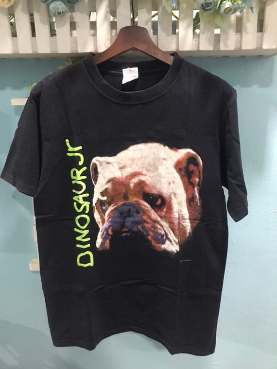 トップス DINOSAUR Jr bulldog S/S Tee shirt bk Dinosaur Jr Skateboarding Bulldog T-Shirt – Bingo Merch