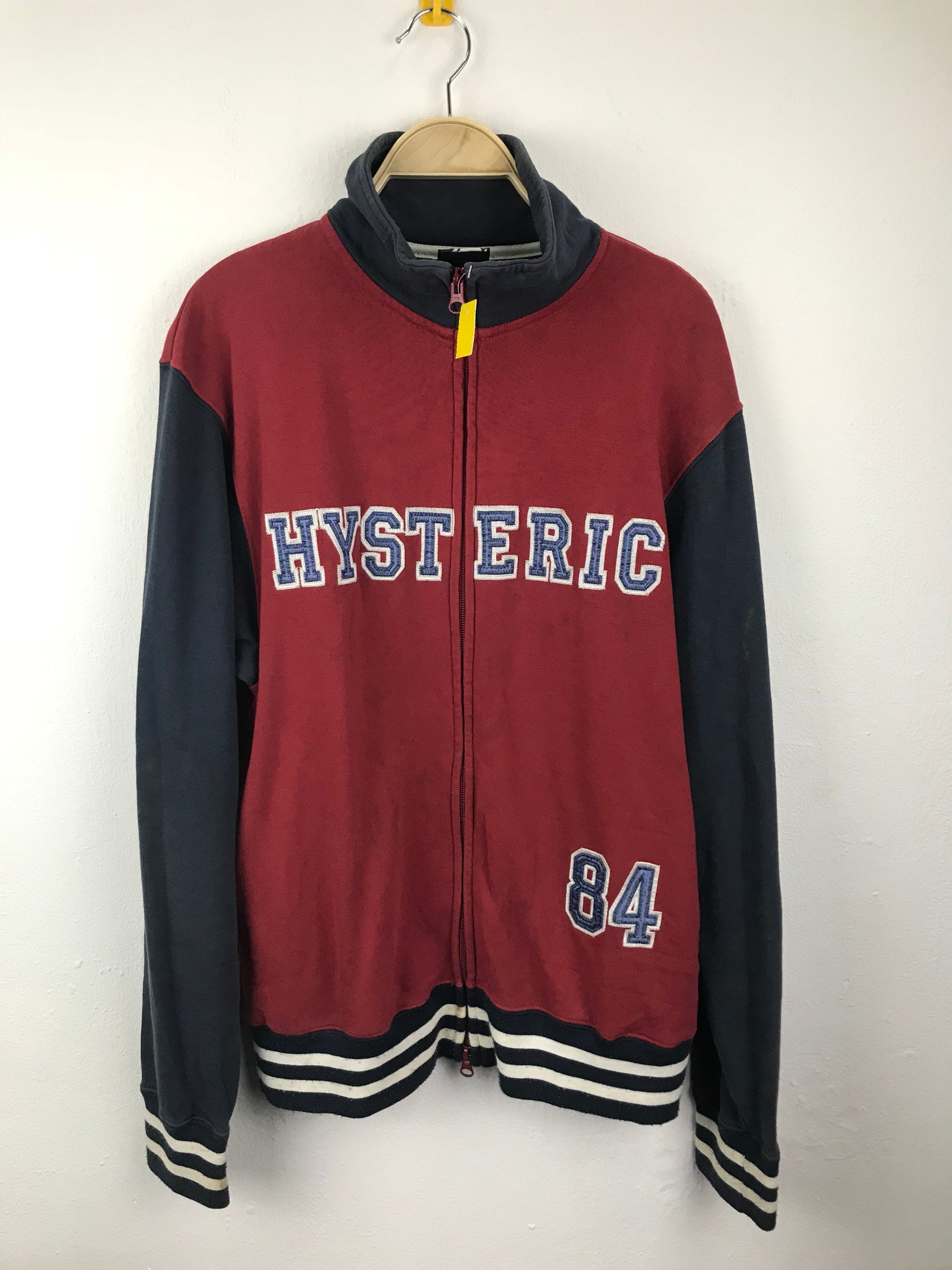 Hysteric Glamour 84 Spellout Embroidery Logo Jacket - Etsy