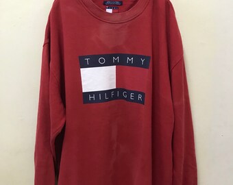 tommy big lgo sweatshirts xl size