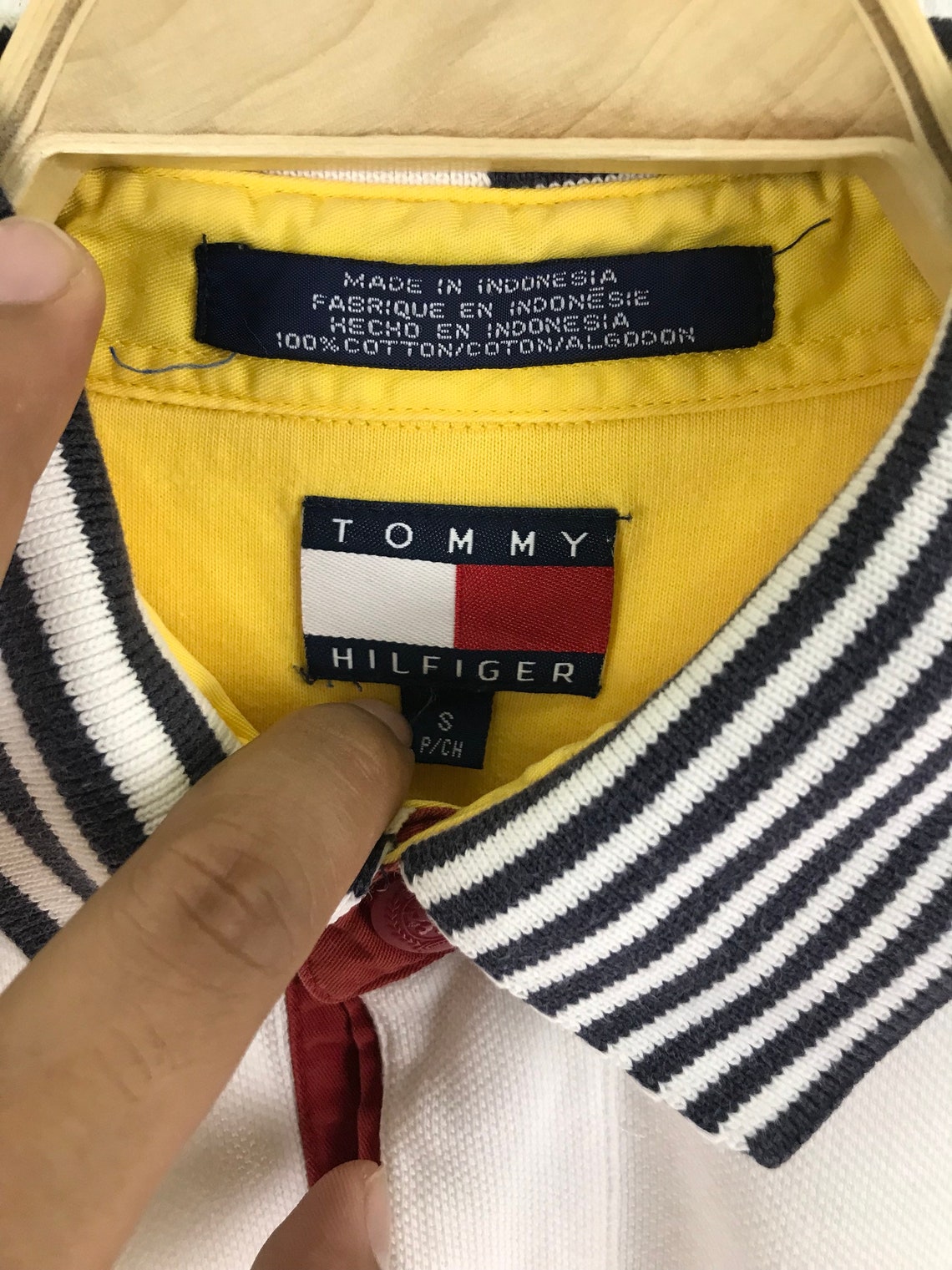 Tommy Hilfiger International Games Spellout Embroidery Logo - Etsy