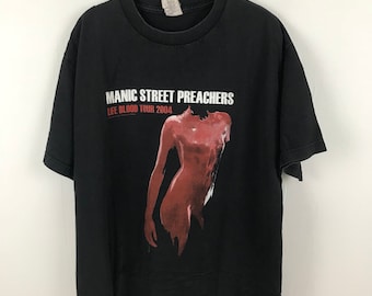 Manic Street Preachers Live Blood Tour Shirt Large Size