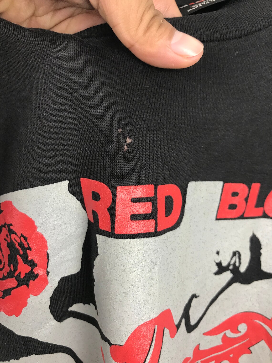 Red Hot Chilli Peppers Band Shirt Made in Usa Etsy