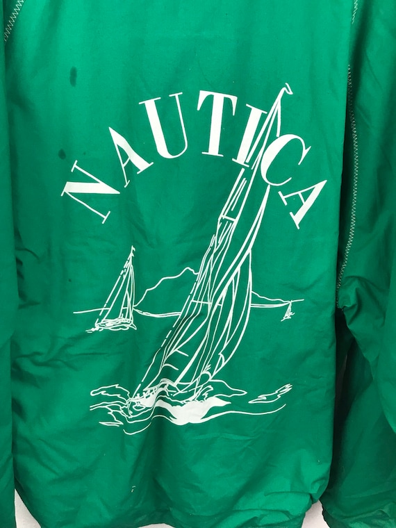 Nautica Sailing Gear Big Logo Riversible Hoodie J… - image 5