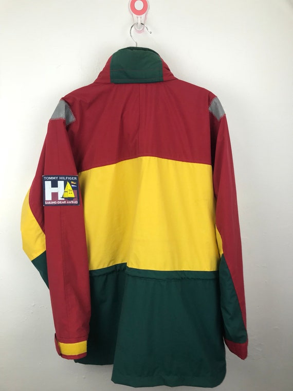 Rare!!Tommy Hilfiger Sailing Gear Hoodie Jaket Colour… Gem