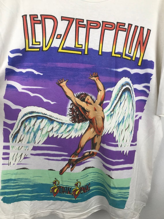 led zeppelin swan song shirt - image 2