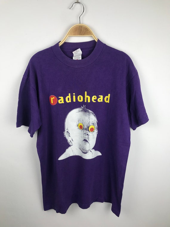 radiohead pablo honey tour shirt medium size