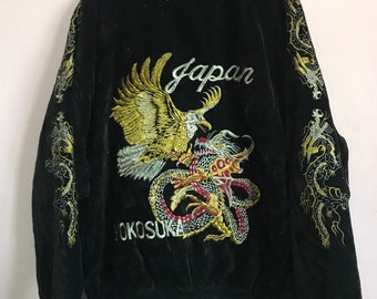 スカジャン ベルベットジャパン 横須賀ジャケット Lサイズ
