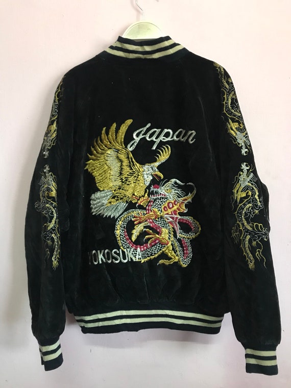 スカジャン ベルベットジャパン 横須賀ジャケット Lサイズ