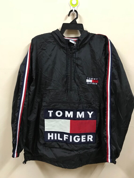 tommy hilfiger big logo jacket