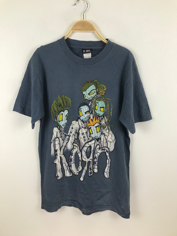 Korn Nu Metal Rock Band Giant Brand Shirt - Etsy