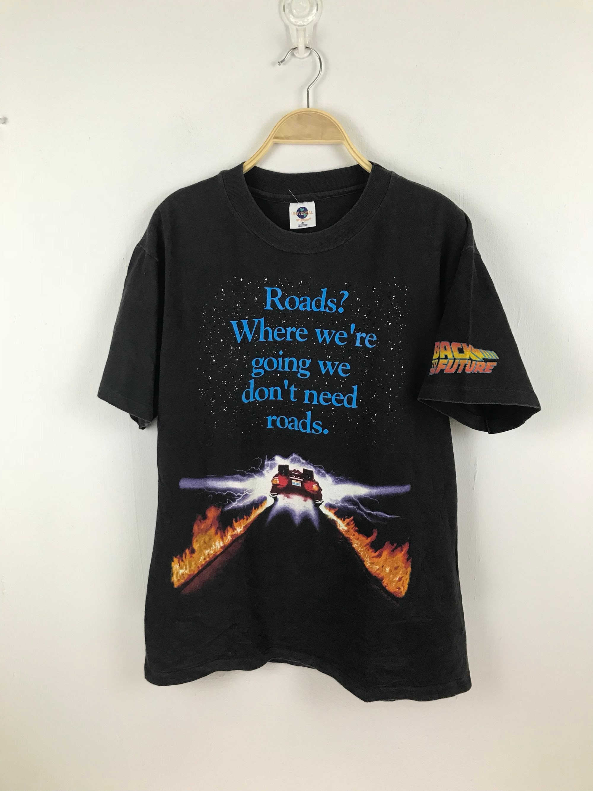 Vintage 90s Back to the Future where We're Going We Don't Need
