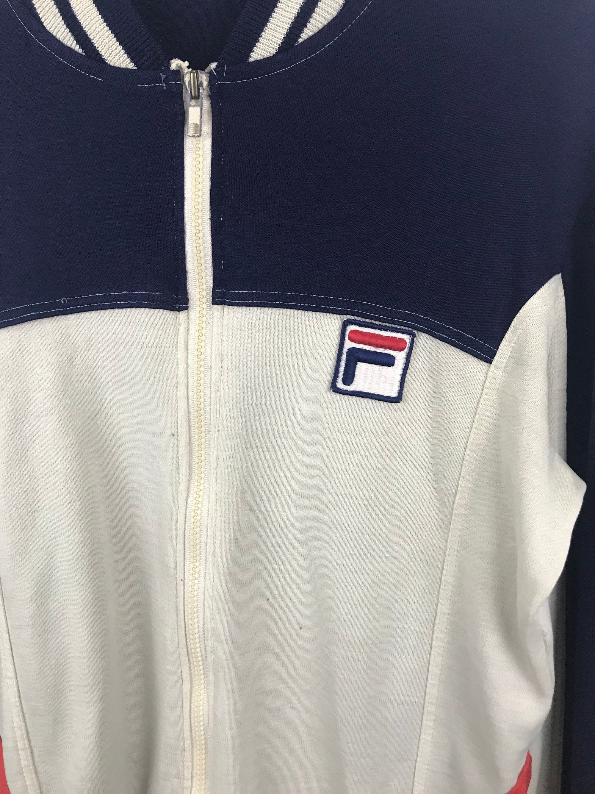 Rare Fila Vilas Vintage Tracktop Jacket/fila Bj/ - Etsy Australia