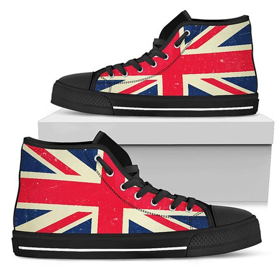 womens union jack converse