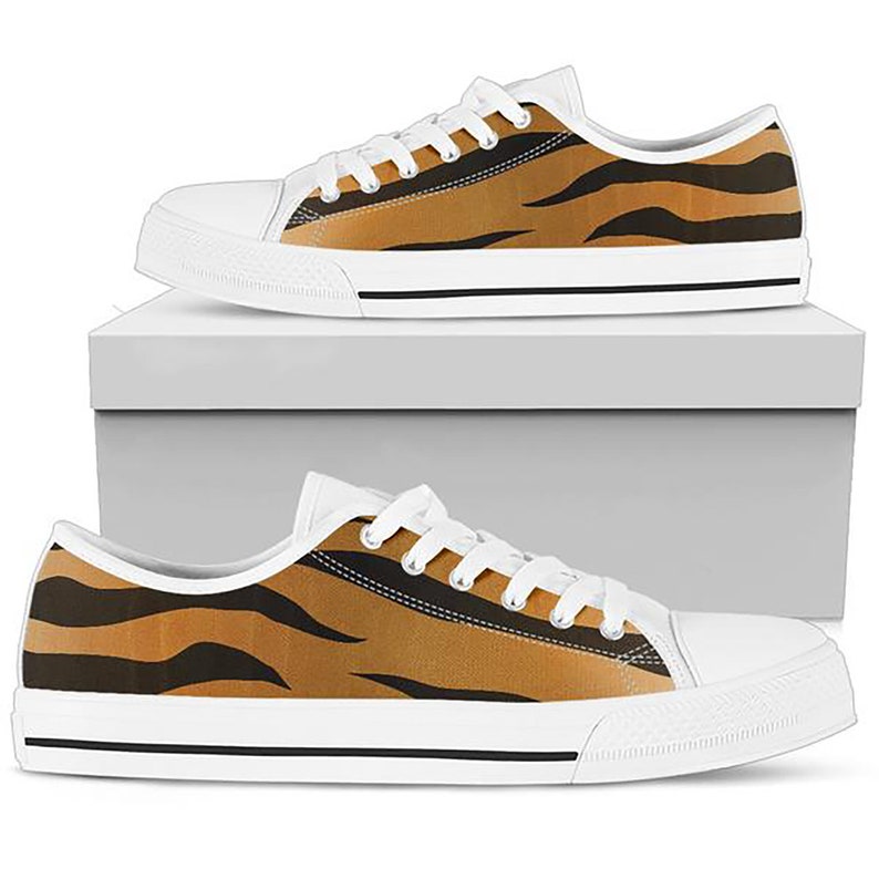 tiger print converse