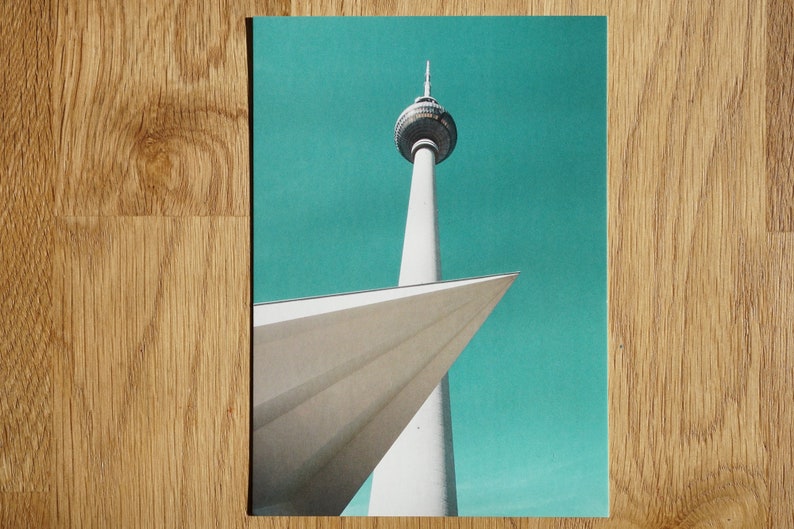 Postkarte Berliner Fernsehturm FOTO P27 Bild 3