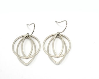 Earrings Meduna silver-colored