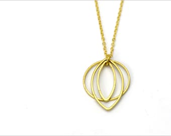 Chain Meduna brass or gold plated brass