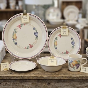 Vintage Harvest Dinnerware by Harvest - Etsy
