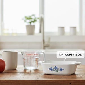 CorningWare Blue Cornflower P-41 Petite Pan - 1 3/4 Cup - Vintage