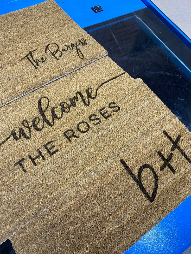 Personalised Door Mat Custom Door Mat Housewarming Gift Etsy Australia
