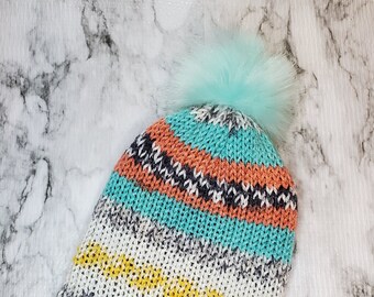 Machine Knit Hat Pattern - Etsy