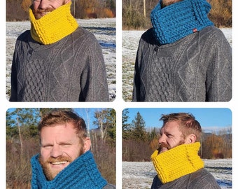 Yesterdays Tomorrow Cowl EASY CROCHET PATTERN